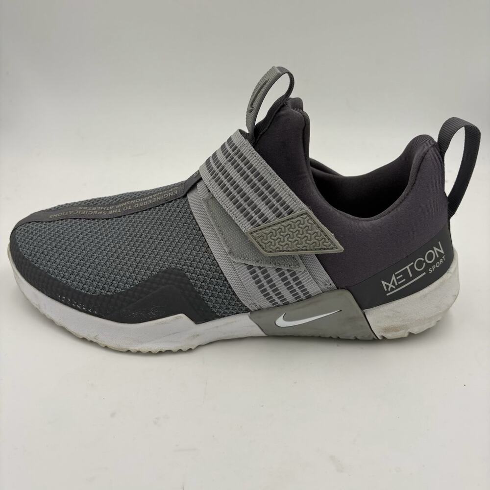 Nike Metcon Sport Men’s 10 Gray Training CrossFit Shoes AQ7489-001
